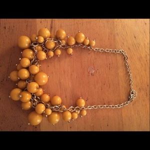 Yellow Statement Necklace